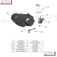 Moteur 125cc Euro3 Skyteam T-Rex (Noir) Bilder 2