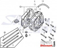 Carter d'huile droit pour moteurs Skyteam 125cc Bilder 1