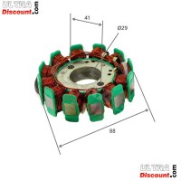 Stator d'allumage EURO4 pour Dax Skymax 125cc Bilder 1 Stator d'allumage EURO4 pour Dax Skymax 125cc Bilder 1