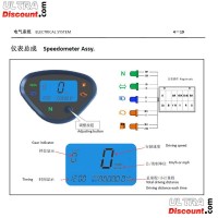 Compteur de vitesse LCD pour Dax Skyteam Skymax 50-125cc Euro4 Bilder 1