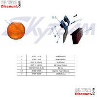 Support de reflecteur arrière pour Skyteam Skymax Bilder 1