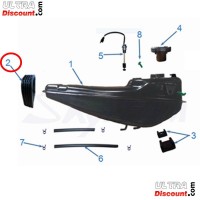 Caoutchouc avant du réservoir pour Dax Skymax Skyteam Bilder 1