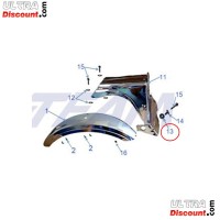 Silent bloc pour garde boue arrière Skyteam Skymax Pro Bilder 1