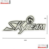 Autocollant SkyTeam pour Skymini - Skybongo (gris-noir) Bilder 1