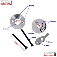 Adaptateur pour Filtre à Air de 30 mm avec Starter Intégré Bilder 1 Adaptateur pour Filtre à Air de 30 mm avec Starter Intégré Bilder 1