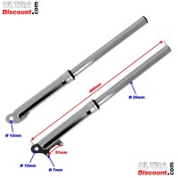 Bras de Fourche pour Pocket Cross Argent (Type 1) Bilder 1