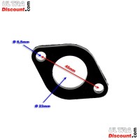 Entretoise de Pipe d'Admission pour Quads Shineray 150STE Bilder 1