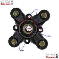 Moyeu de Roue Avant pour Quad Shineray 250ST-9C Bilder 2