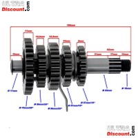 Pignonerie de Boite de Vitesse pour Quads Shineray 300STE Bilder 1