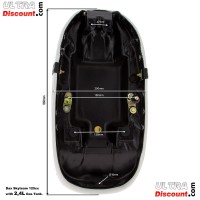 Selle Blanche ivoire pour Dax Skyteam 50cc à 125cc (2,4L) Bilder 1