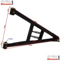 Triangle de Suspension Inférieur Droit pour Quads Shineray 250ST-5 Bilder 1
