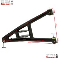 Triangle de Suspension Inférieur Gauche pour Quads Shineray 200ST-9 Bilder 1 Triangle de Suspension Inférieur Gauche pour Quads Shineray 200ST-9 Bilder 1