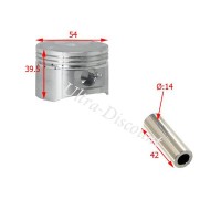 Kit dirt bike 138 cc Lifan pour moteur 125cc piston Ø54/14 (1P52FMI) Bilder 2