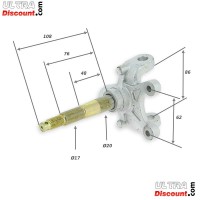 Fusée de direction gauche pour Quad Shineray 300cc ST-4E Bilder 1 Fusée de direction gauche pour Quad Shineray 300cc ST-4E Bilder 1