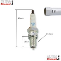 Bougie dirt bike NGK pour cylindrée supèrieur à 125cc Bilder 1 Bougie dirt bike NGK pour cylindrée supèrieur à 125cc Bilder 1