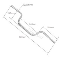 Guidon pour Quad Shineray 250cc ST-9E - STIXE Bilder 1