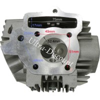 Culasse de dirt bike 110cc (1P52FMH 52.4mm) Bilder 2 Culasse de dirt bike 110cc (1P52FMH 52.4mm) Bilder 2