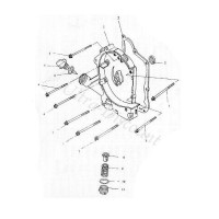 Joint Torique de Bouchon de Crépine pour Scooter Baotian BT49QT-9 Bilder 1