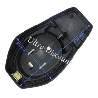 Selle Noire pour scooter Baotian BT49QT-12 Bilder 1