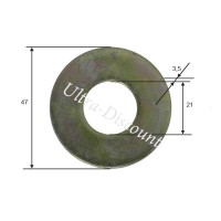 Rondelles 47x20x3 de train arrière pour Quad Shineray 250 ST-9E Bilder 2 Rondelles 47x20x3 de train arrière pour Quad Shineray 250 ST-9E Bilder 2