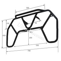 Porte bagage pour Quad Shineray 300 ST-4E Bilder 1