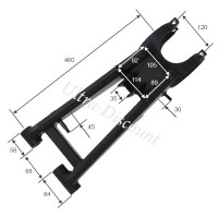 Bras oscillant pour quad Shineray 300cc ST-4E Bilder 2 Bras oscillant pour quad Shineray 300cc ST-4E Bilder 2