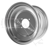 Jante Avant en Tole pour Quad Shineray 150cc XY150STE (Argent) Bilder 1 Jante Avant en Tole pour Quad Shineray 150cc XY150STE (Argent) Bilder 1
