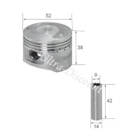 Kit Cylindre pour dirt bike 125cc ( LIFAN : 1P52FMI ) Bilder 1