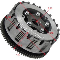 Embrayage pour quad Shineray 350cc Bilder 2