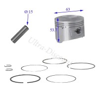 Kit Piston 63mm dirt bike 200 cc (type 2) Bilder 1