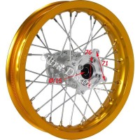 Jante dirt bike arrrière 12'' Haut de Gamme (CNC) Bilder 2