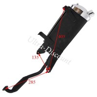 Pot d'échappement pour scooter chinois 125 cc (type 2) Bilder 3