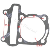 Joint d'embase pour moteur quad Shineray 150cc (XY150ST) Bilder 1