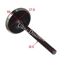 Soupape d'admission pour 150cc XY150STE (diamètre : 27.8 mm) Bilder 1