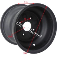 Jante Arrière pour Quad Shineray 300cc STE (Noire) Bilder 1