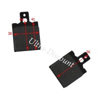 Plaquette de frein avant pour Scooter Baotian BT49QT-7 (type 1) Bilder 1