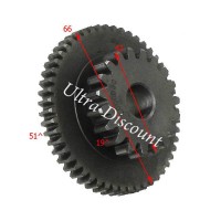 Pignon double pour demarreur Quad Shineray 300cc Bilder 1