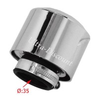 Filtre à air Dirt bike (Ø:35, Chrome) Bilder 1 Filtre à air Dirt bike (Ø:35, Chrome) Bilder 1