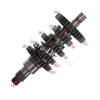 Pignonerie de boite a vitesse Quad Bashan 300cc BS300S-18 (type 2) Bilder 1