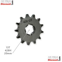 Pignon renforcé de 13 dents pour dirt (428 : Ø:20mm) Bilder 1 Pignon renforcé de 13 dents pour dirt (428 : Ø:20mm) Bilder 1