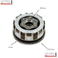 Embrayage pour Quad Shineray 250 cc STXE 127mm Bilder 1