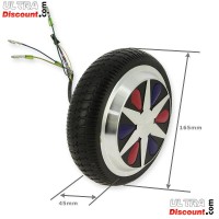 Moteur hoverboard 36v 250w pneu 6.5 Bilder 2