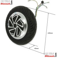 moteur hoverboard 36v 250w pneu 200x50 Bilder 1