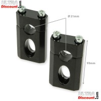 Té de fourche complet 45x48x160 pour dirt bike (type 3) - NOIR Bilder 1 Té de fourche complet 45x48x160 pour dirt bike (type 3) - NOIR Bilder 1