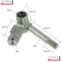 Fusée avant droite pour Go-Kart Bilder 1