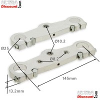 Paire de Té de Fourche pour Pocket SuperMotard (145mm) Bilder 1
