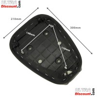 Selle noir pour scooter Citycoco (Type 2) Bilder 1