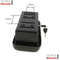 selle passager et boite à outils avec serrure pour citycoco Bilder 3