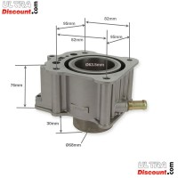 Cylindre quad 200cc à refroidissement liquide (Ø63.5) (type2) Bilder 1 Cylindre quad 200cc à refroidissement liquide (Ø63.5) (type2) Bilder 1