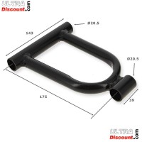 Bras de suspension supèrieur quad Bigfoot (175mm) Bilder 1